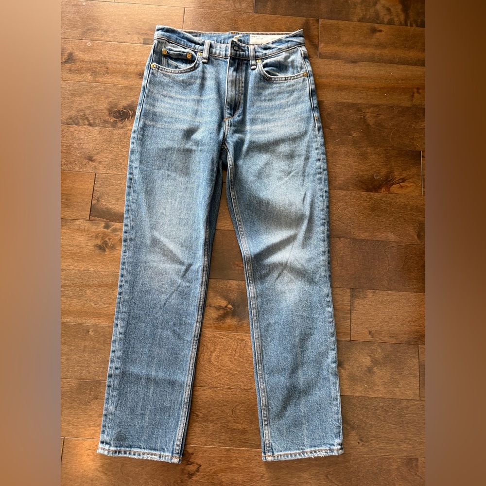 Rag & Bone Wren hi slim Straight Jeans